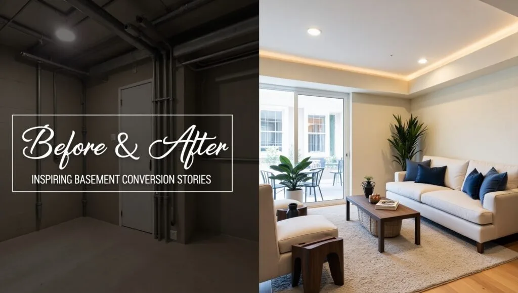 Home renovation basement transformation